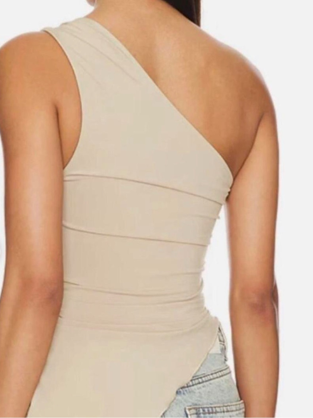 REVOLVE WEWOREWHAT Y2K Asymmetrical Rose Top - Picture 7 of 12